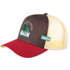 GORRA HFT ROJO/MARRON